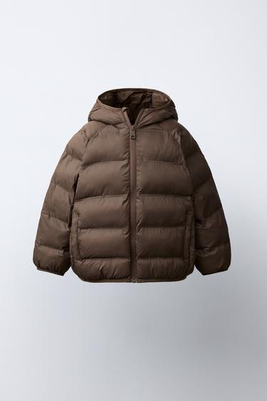ULTRALIGHT WATER-REPELLENT JACKET - Brown by Zara