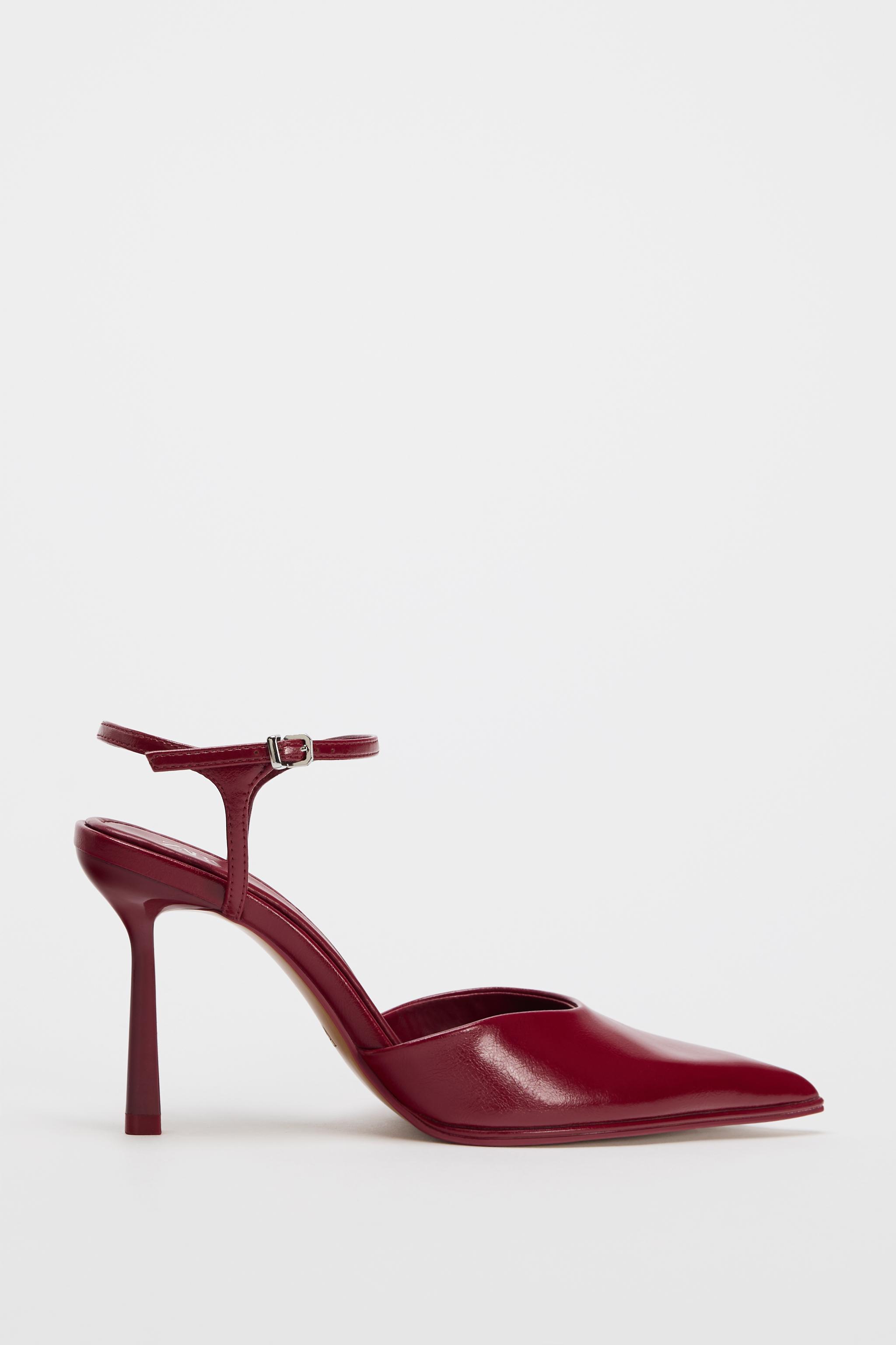 Chaussure rouge zara on sale