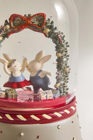 CHRISTMAS SNOW GLOBE WITH SPEAKER - Multicoloured by Zara - Image 3