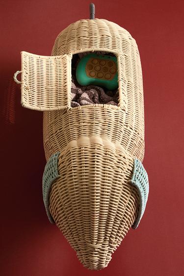 Zara CHILDREN'S DOG BASKET - Brown