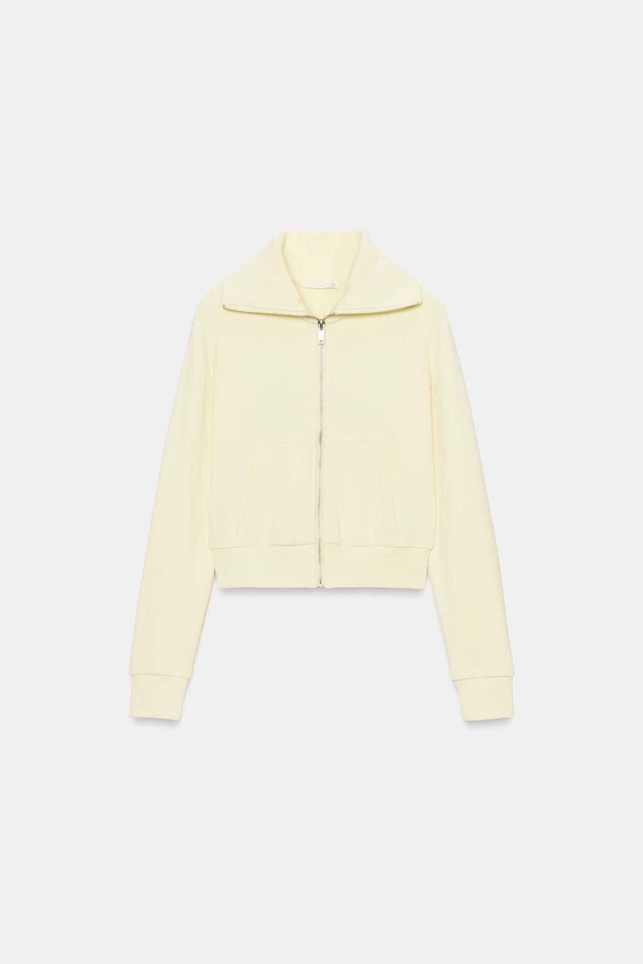 Chamarra felpa zipper