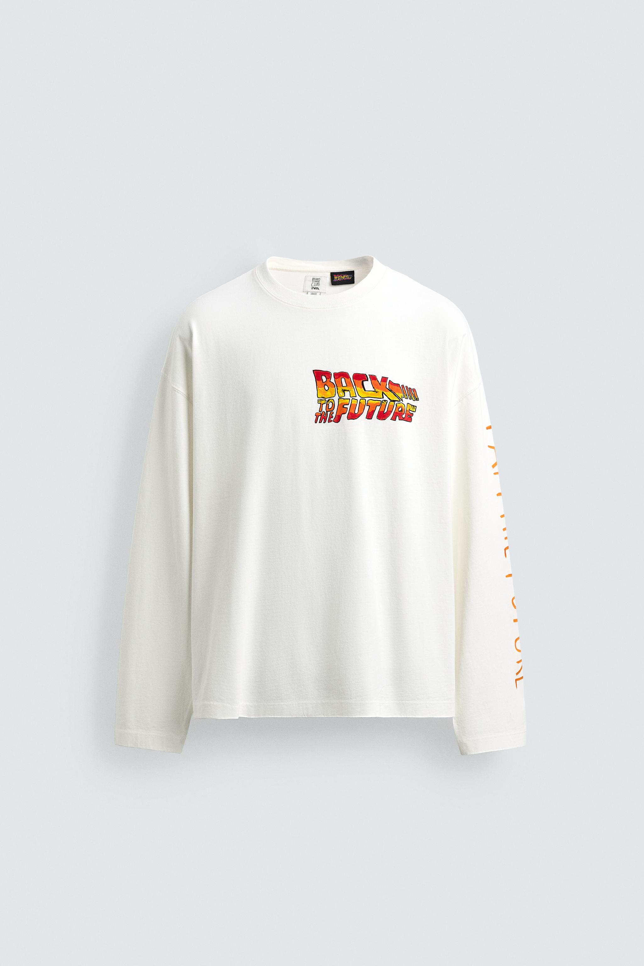 T-SHIRT ILLUSTRATION BACK TO THE FUTURE© UCS LLC AND AMBLIN X DYLAN´S CLUB ZARA