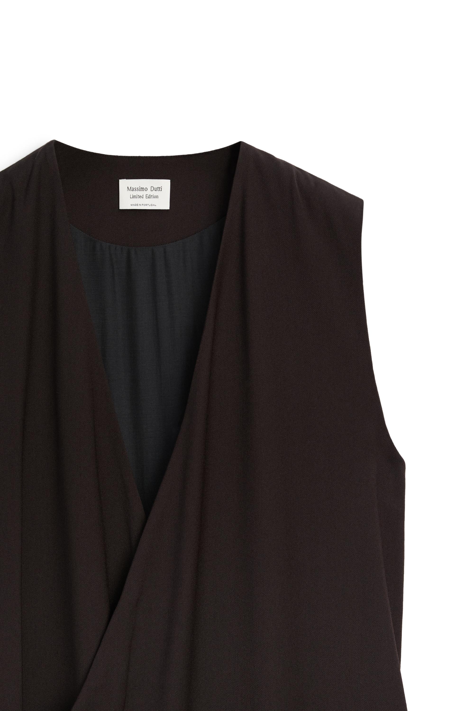 Robe midi col en v - LIMITED EDITION