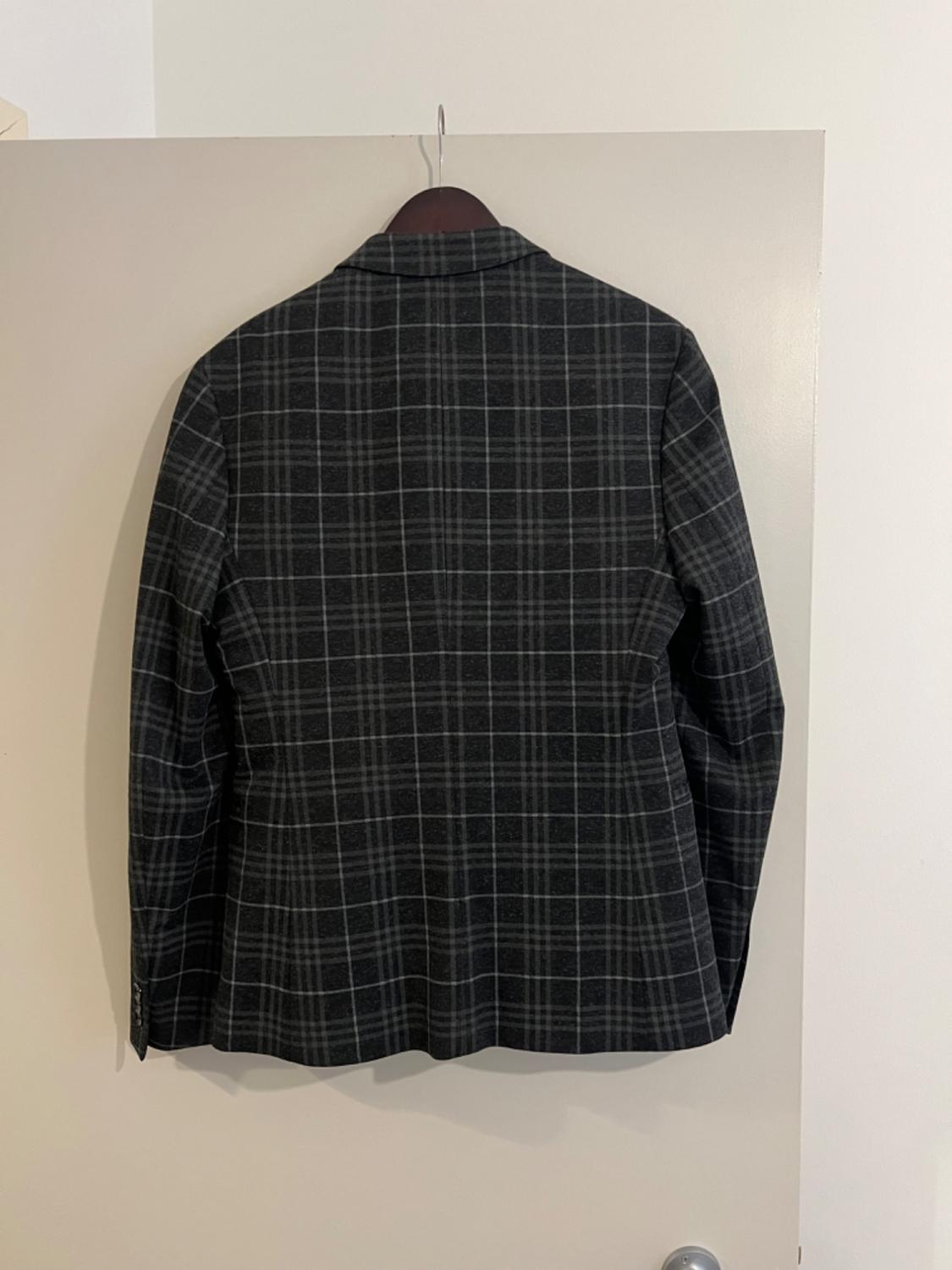 CHECKED SUIT BLAZER - Image 3