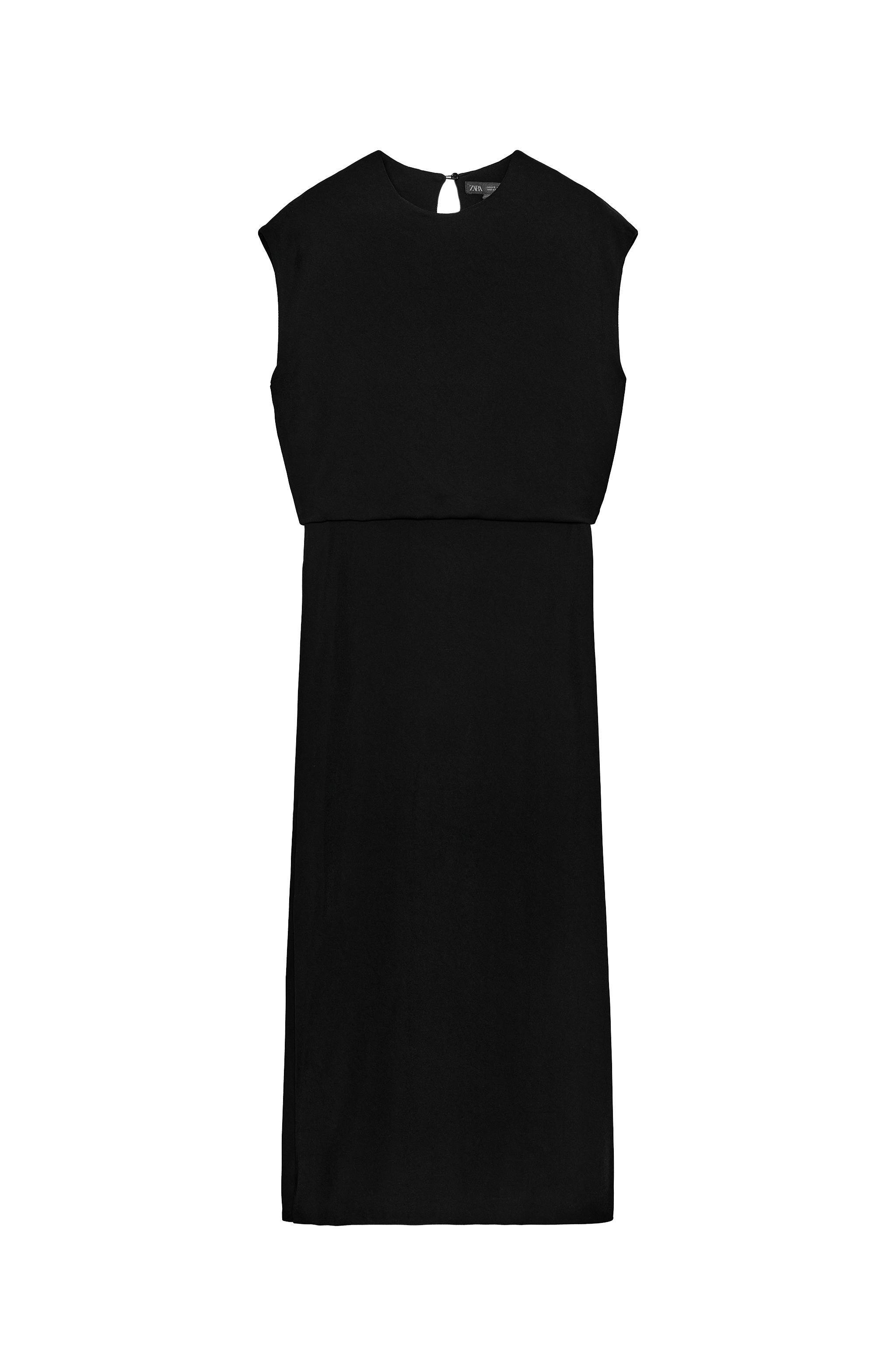 black and gold long sleeve dress Lady Black Tie - Maddox Gown - Black/gold - Strapless Glitter Embellished Gown