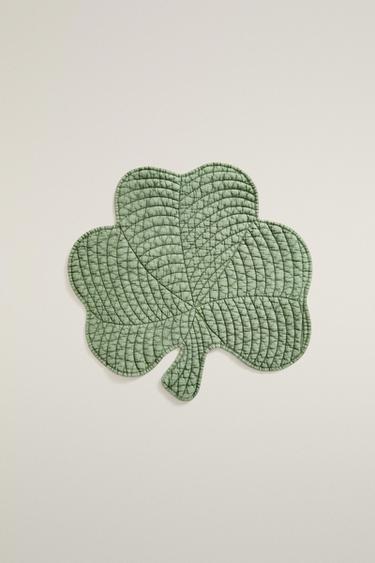QUILTED CLOVER PLACEMAT - Green by Zara