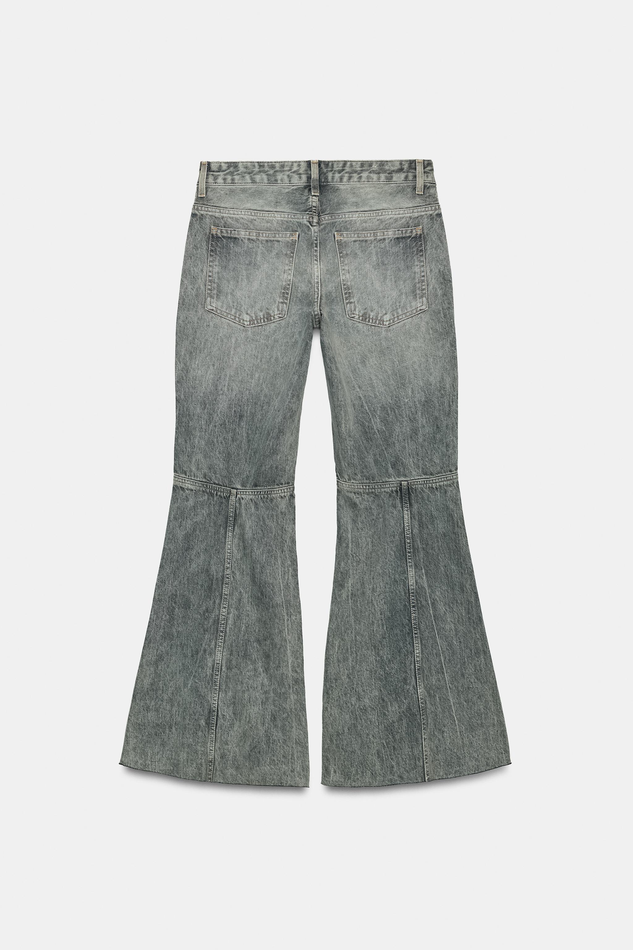 TRF LOW-RISE SUPER flare JEANS