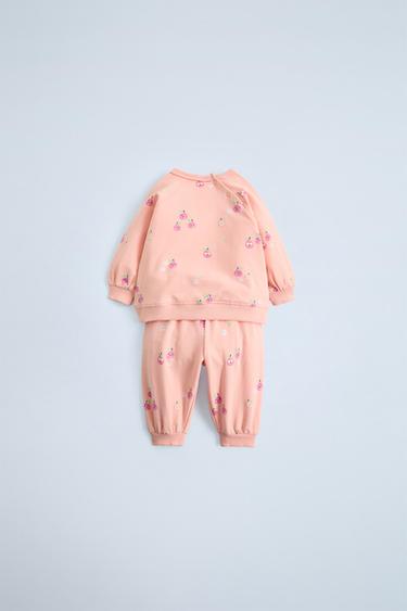 PACK SWEAT ET PANTALON IMPRIMÉ - Orange de Zara - Image 1