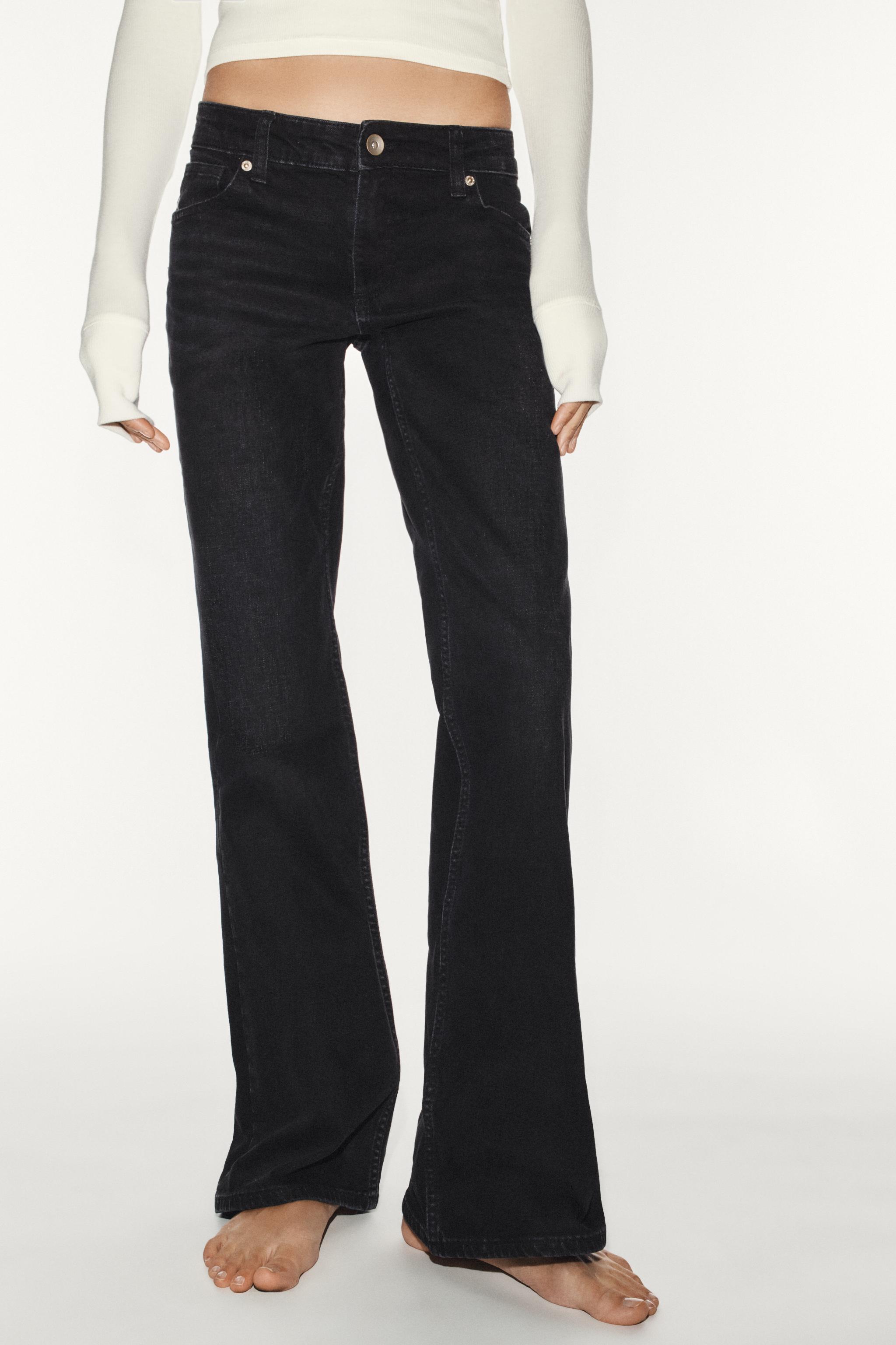 TRF LOW-RISE BOOTCUT JEANS