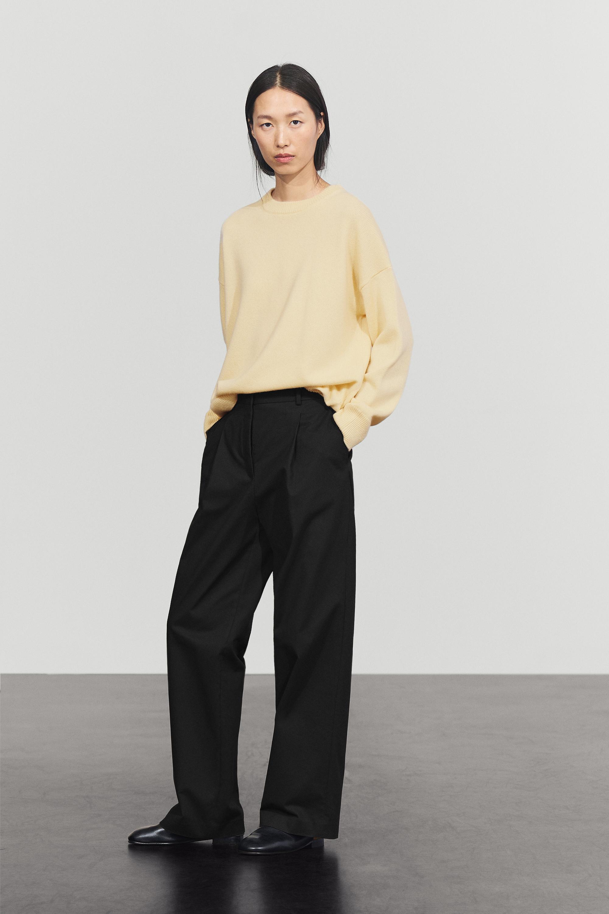 Pull oversize en maille 100 % cachemire