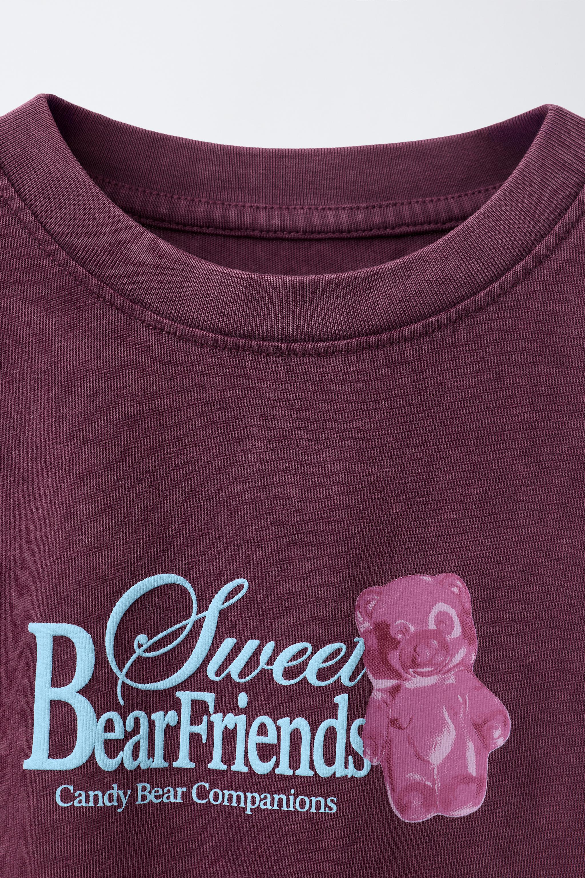 T-SHIRT À TEXTE EN RELIEF