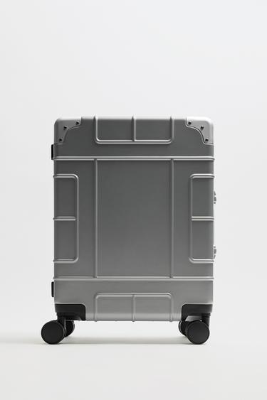 Zara TRAVEL SUITCASE - Silver