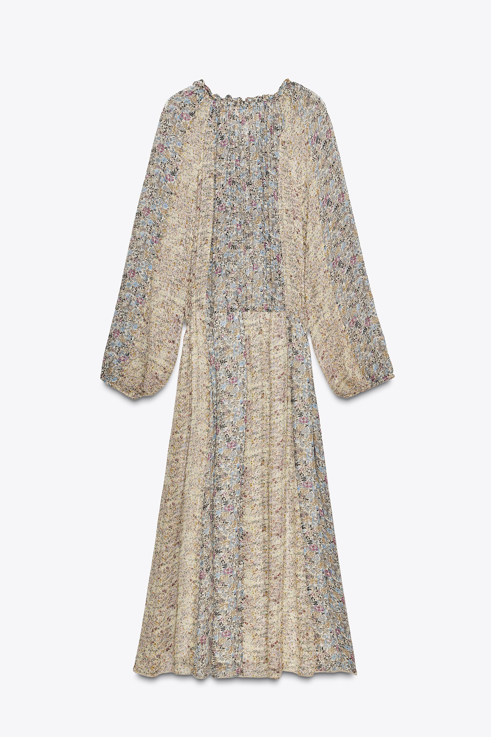 ZW COLLECTION METALLIC THREAD DRESS