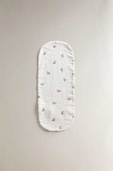 Zara DUCKLING SHOULDER BABY BIB - Oyster-white - Image 0