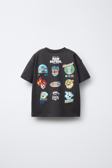 PAW PATROL™ RAISED T-SHIRT - Anthracite grey by Zara - Image 1