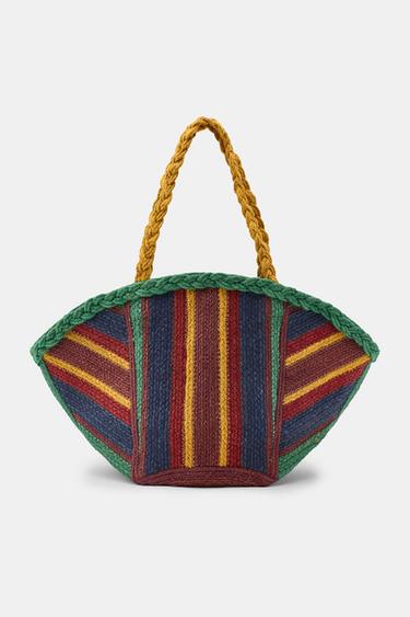 SAC EN JUPE 100% RAYURES - Multicolore de Zara - Image 3