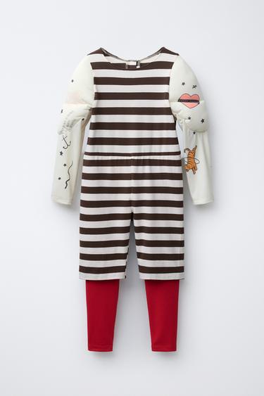 STRONGMAN JUMPSUIT COSTUME - Red by Zara