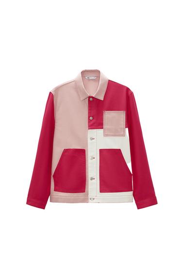 COLOUR BLOCK JACKET
