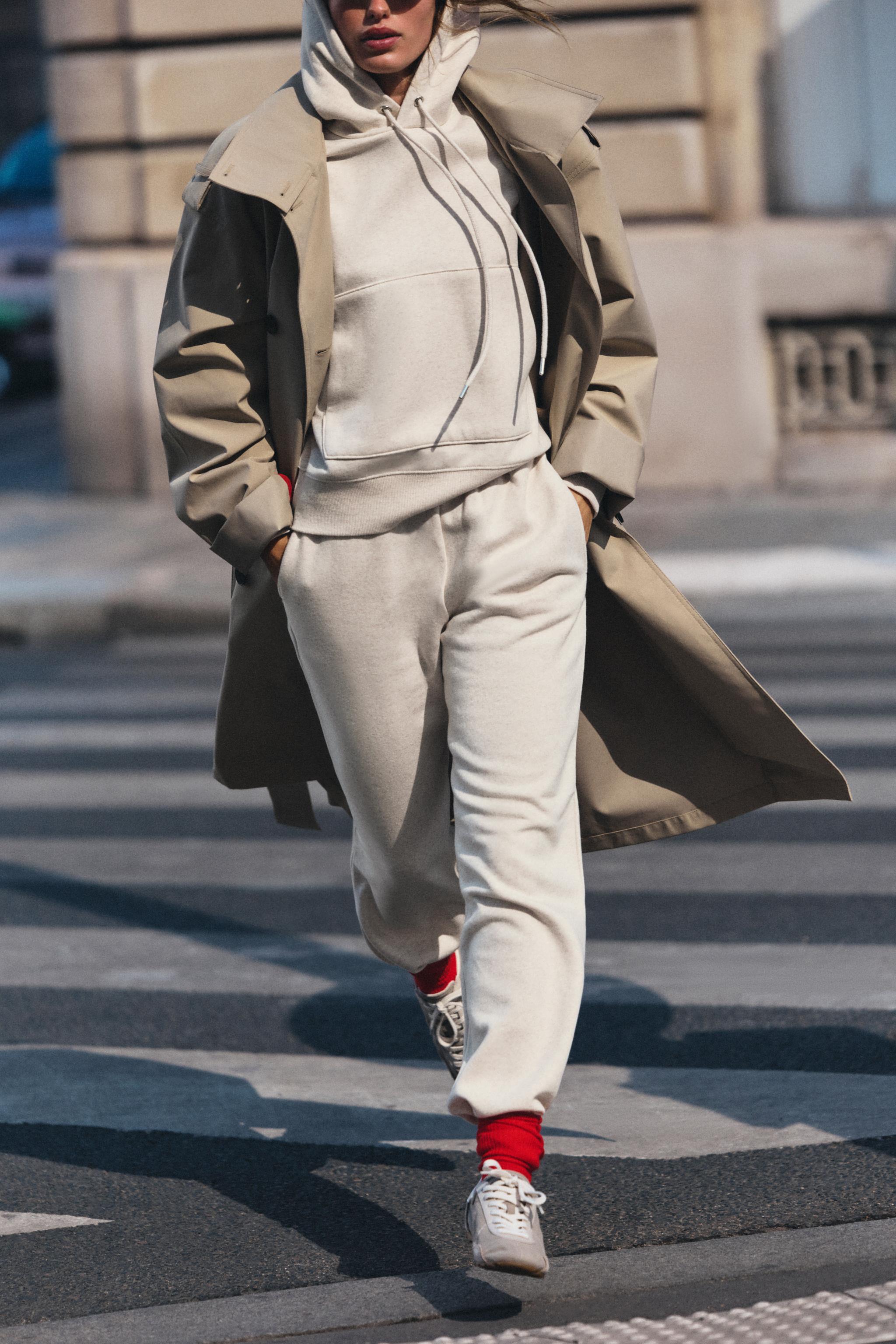 Zara BASIC PELÜŞ PANTOLON görsel 8