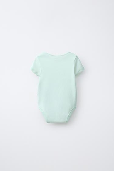 5-PACK OF DROPS AND STRIPES BODYSUITS - Multicoloured by Zara - Image 2