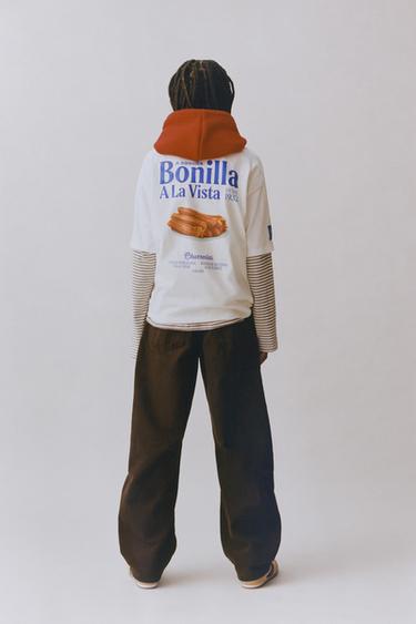 CAMISETA ESTAMPADA BONILLA A LA VISTA ® X ZARA - Branco de Zara