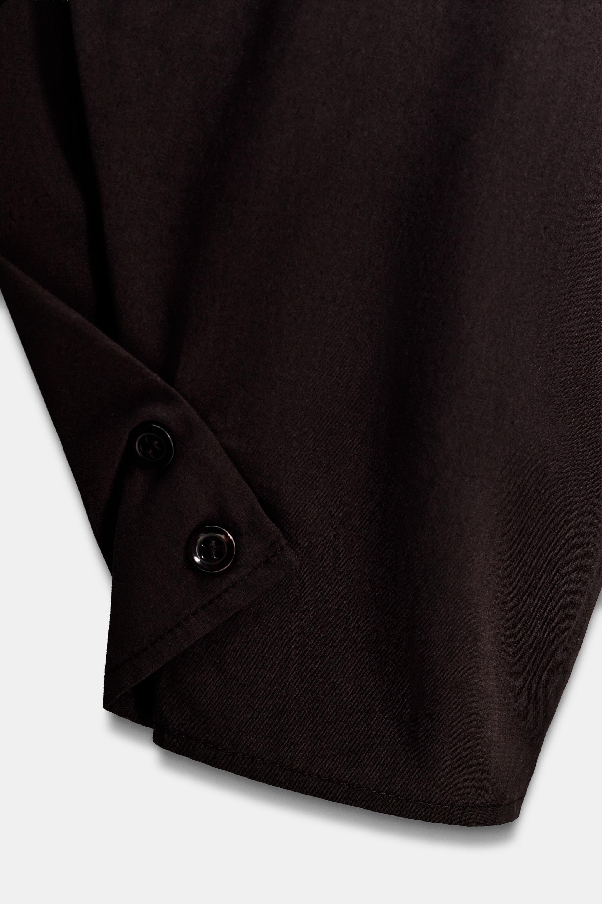 COMBINED POPLIN T-SHIRT