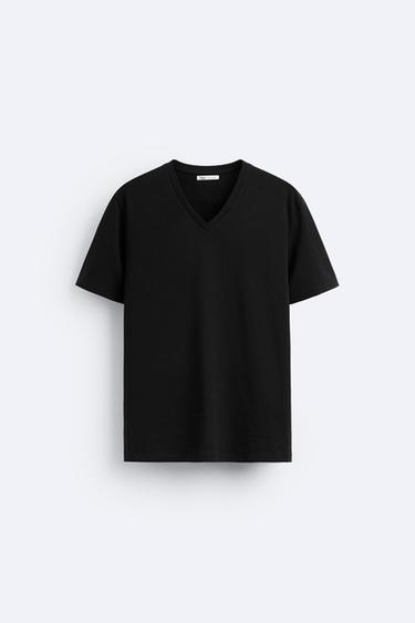 V YAKA BASIC T-SHIRT_3