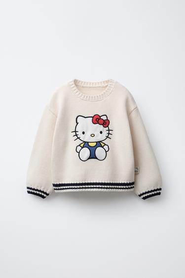 سترة مغزولة هالو كيتي © SANRIO - خَام by Zara - Image 0