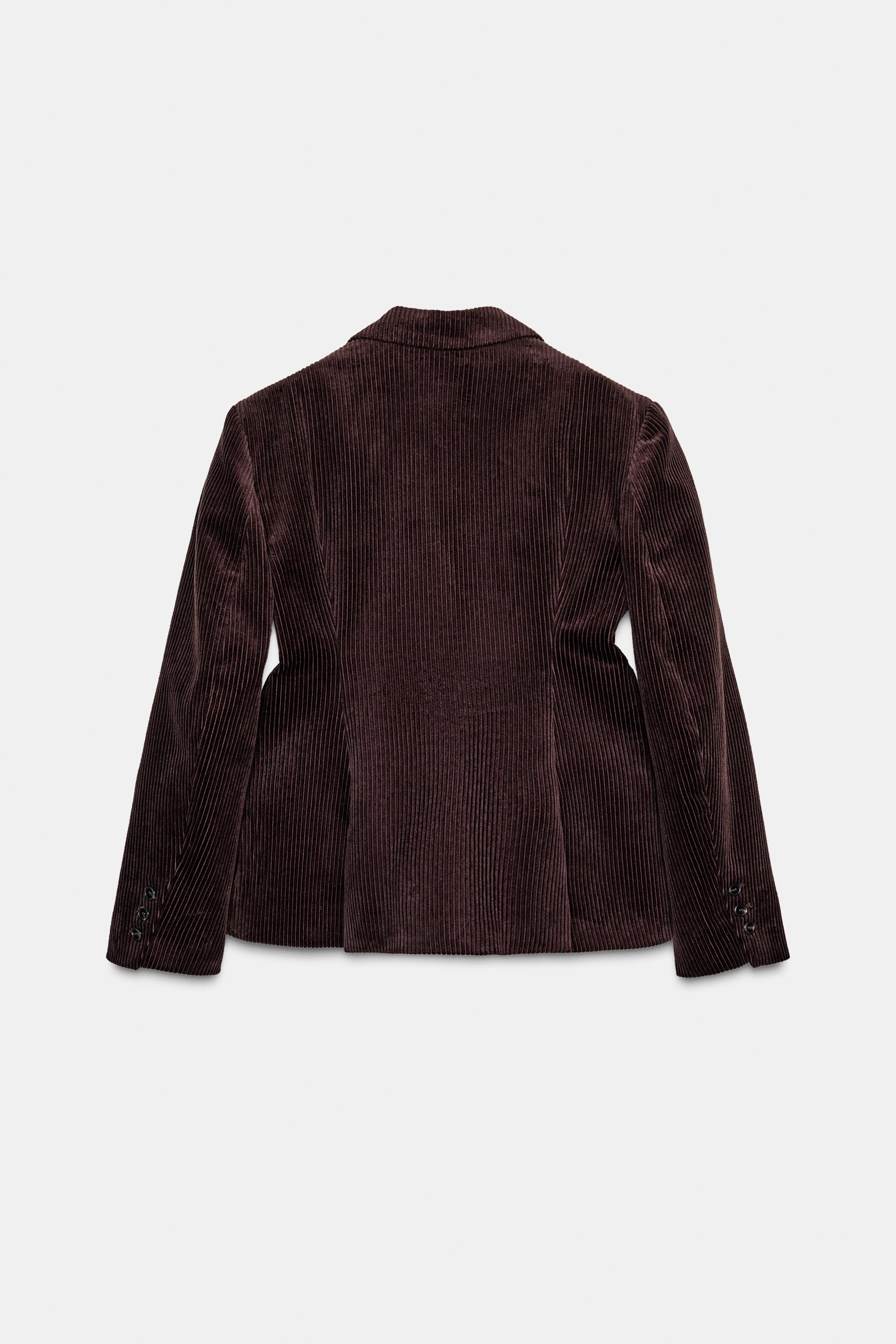 CORDUROY BLAZER ZW COLLECTION