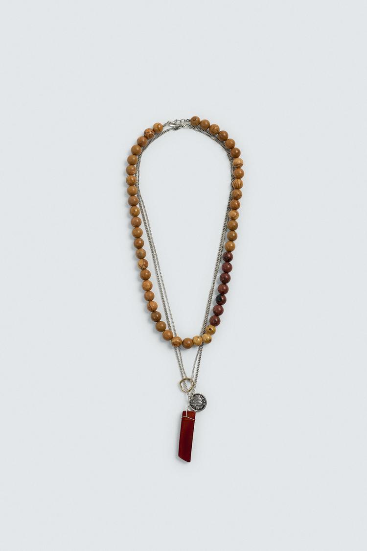 ZARA PACK OF 2 COMBINED NECKLACES