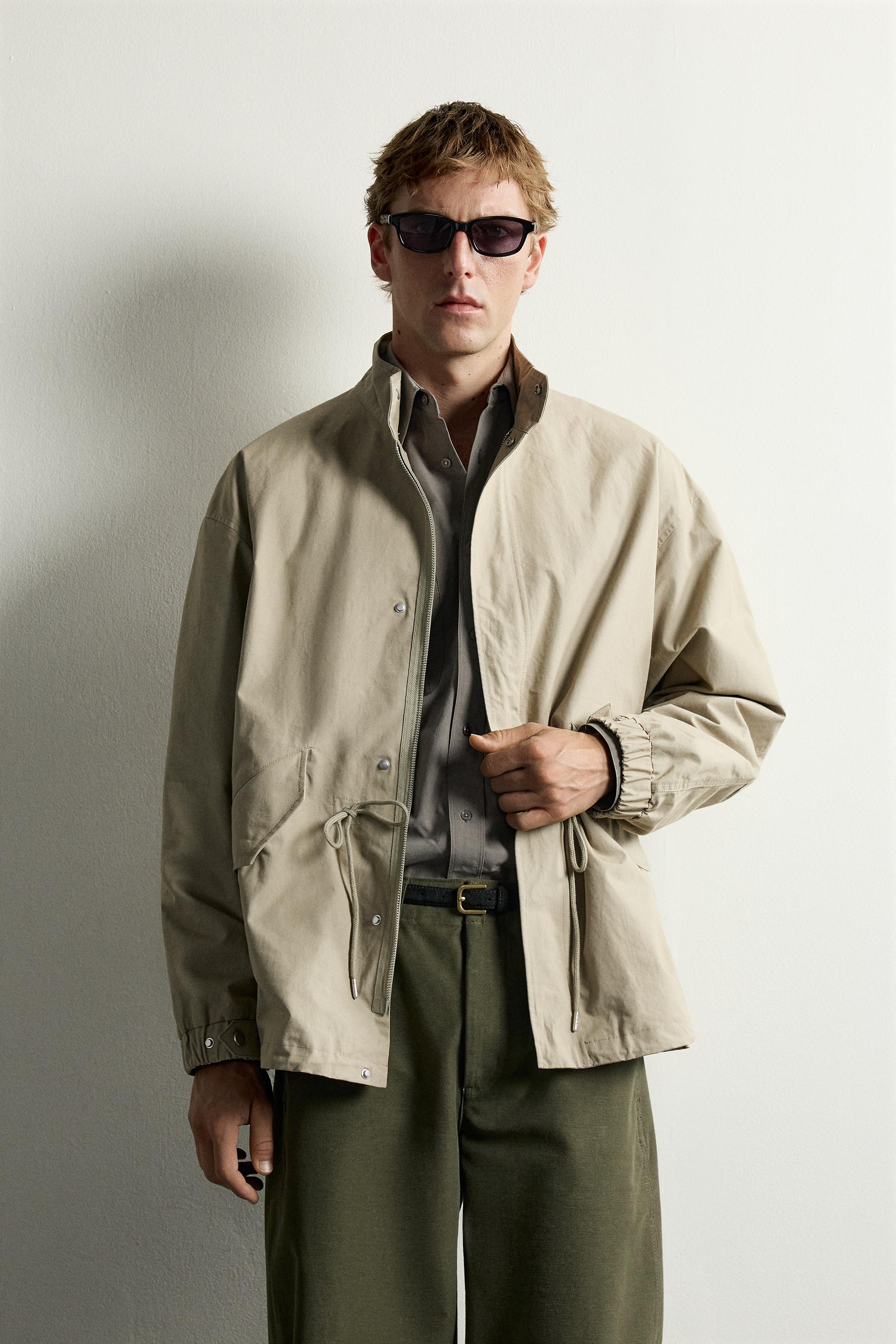 100% COTTON SHORT PARKA