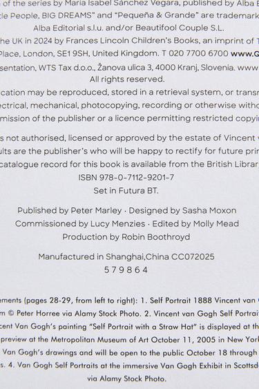 KIDS' BOOK. VINCENT VAN GOGH (ENGLISH) - Multicoloured by Zara - Image 3