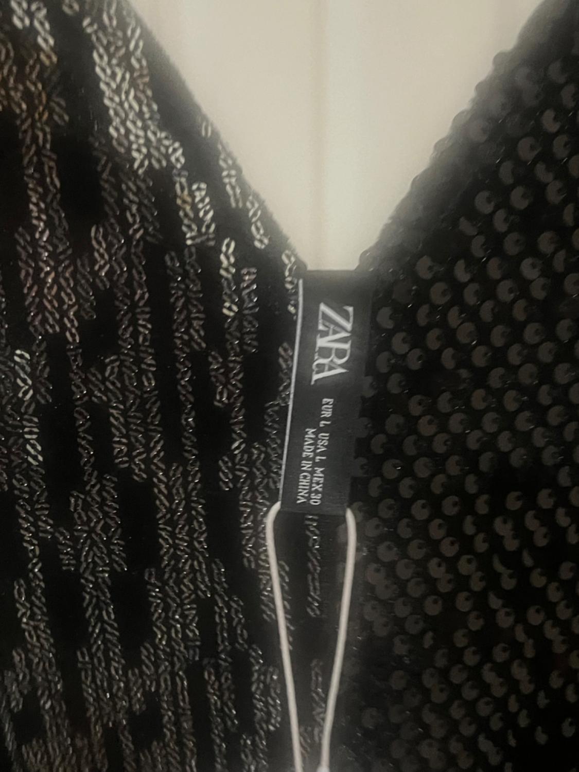 VESTIDO COMBINADO LENTEJUELA - Image 6