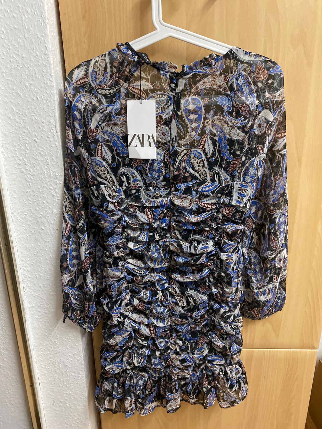 PAISLEY PRINT DRESS - Image 2