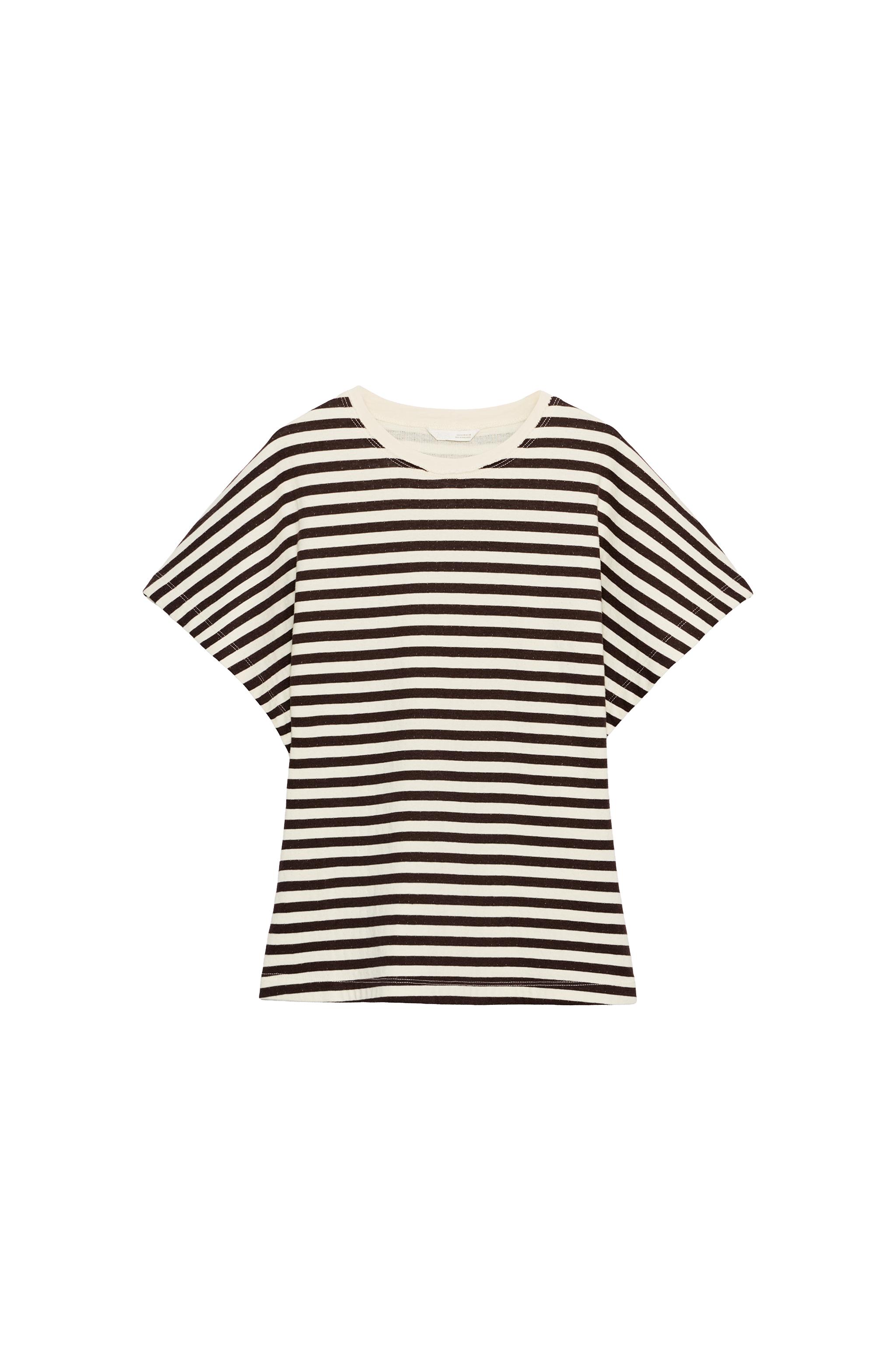 CAMISETA RAYAS MANGA ANCHA