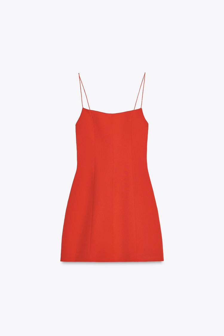 STRETCH SHORT BOW DRESS