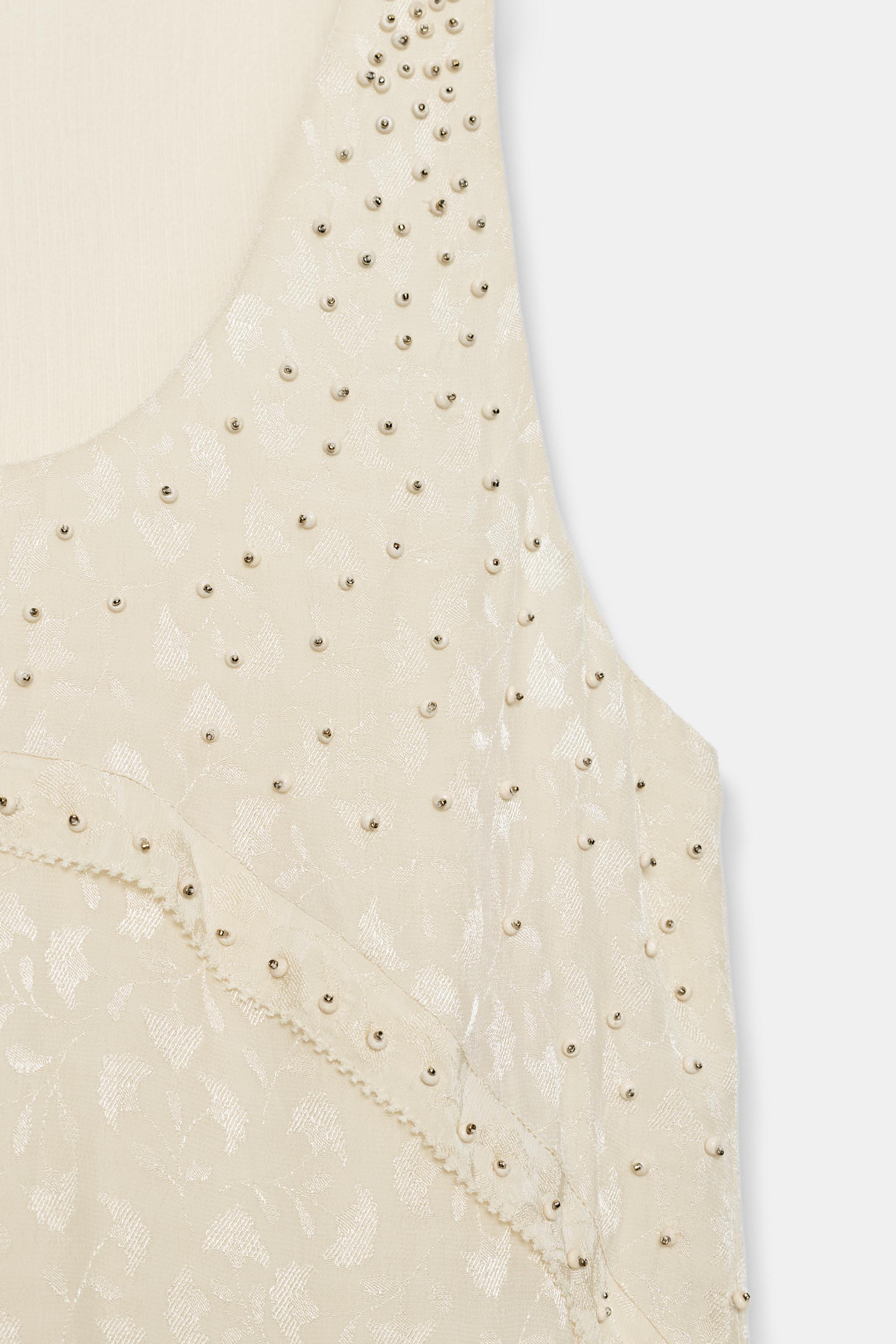 ZW COLLECTION JACQUARD MINI DRESS