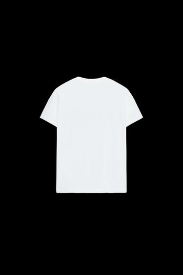 SLOGAN T-SHIRT - White by Zara
