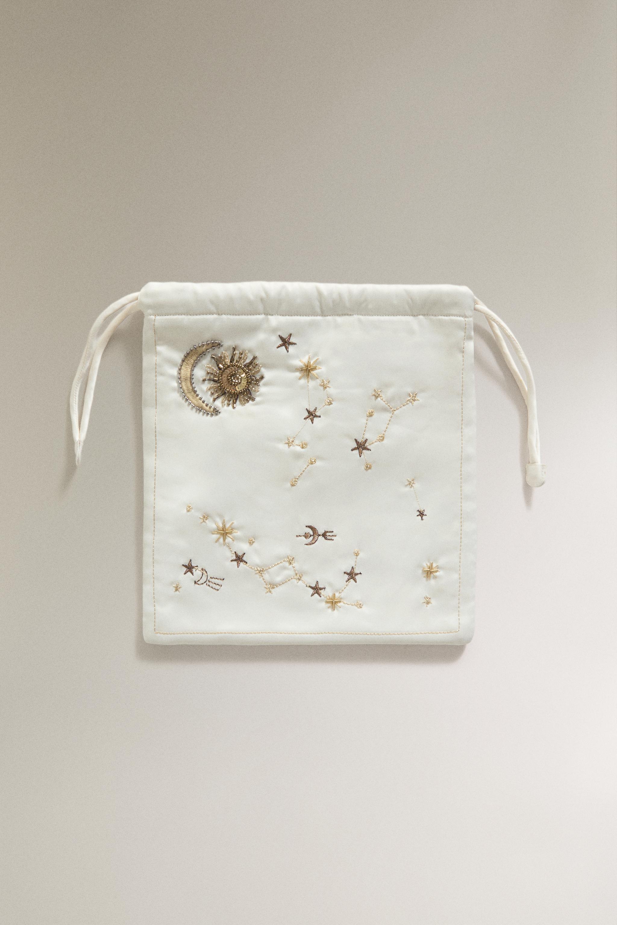 Женские сумки Zara MEDIUM EMBROIDERED MARISA BERENSON — фото 3