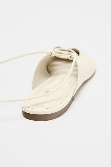 SLINGBACK BALLERINA - White by Zara - Image 5