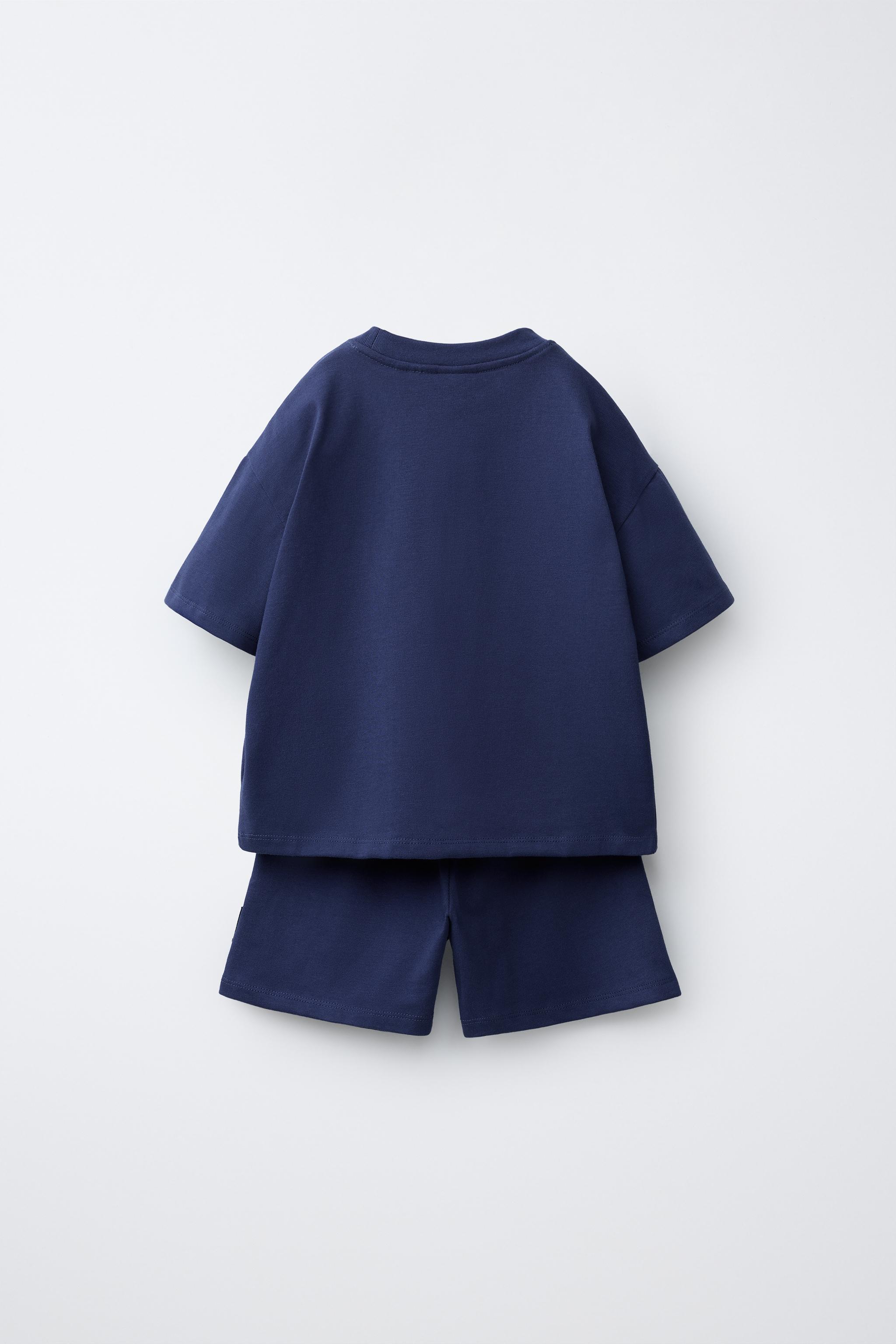 ENSEMBLE JOGGING T-SHIRT ET BERMUDA UNI