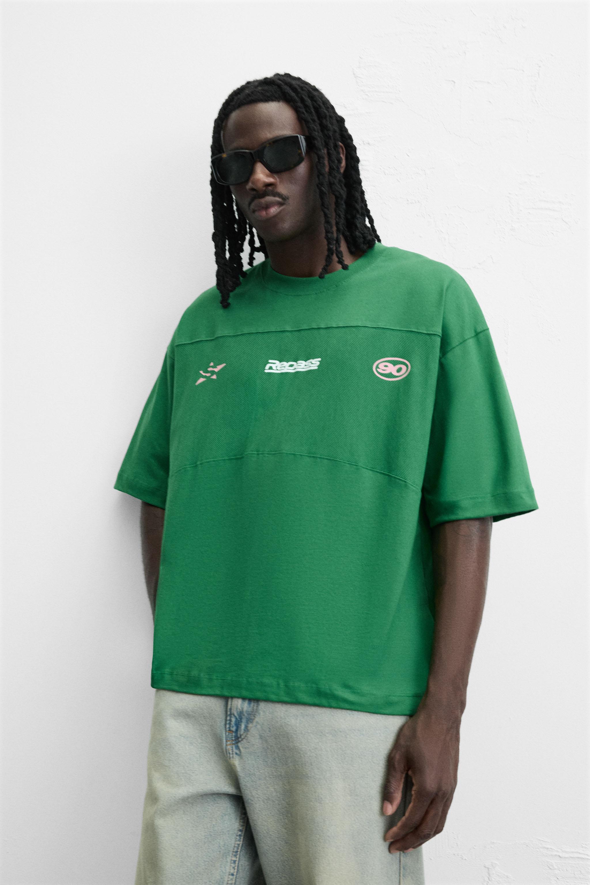 MESH STRIPE T-SHIRT