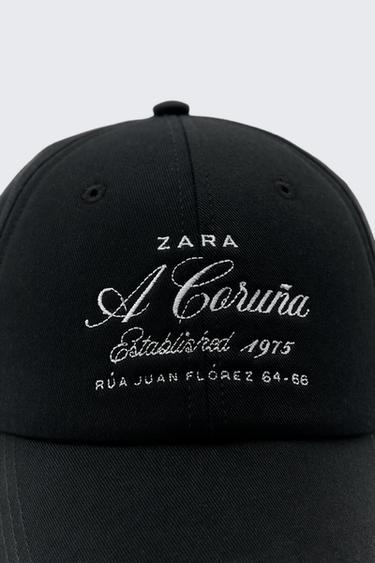 GORRA BORDADO 50TH ANNIVERSARY - Negro de Zara