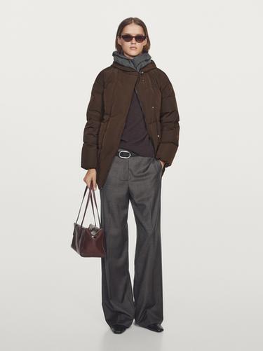 Chaqueta acolchada capucha water repellent - varios de Zara - Imagen 0