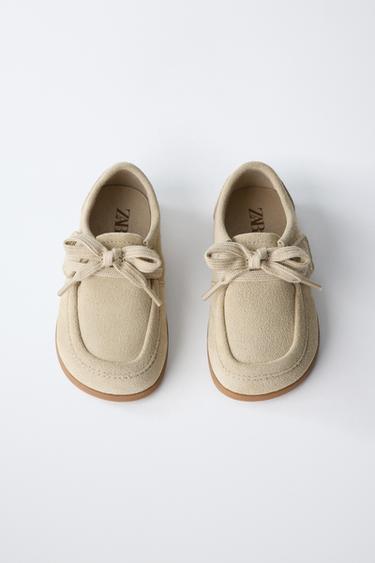 CHAUSSURES BAREFOOT EN CUIR - Marron sable de Zara - Image 7