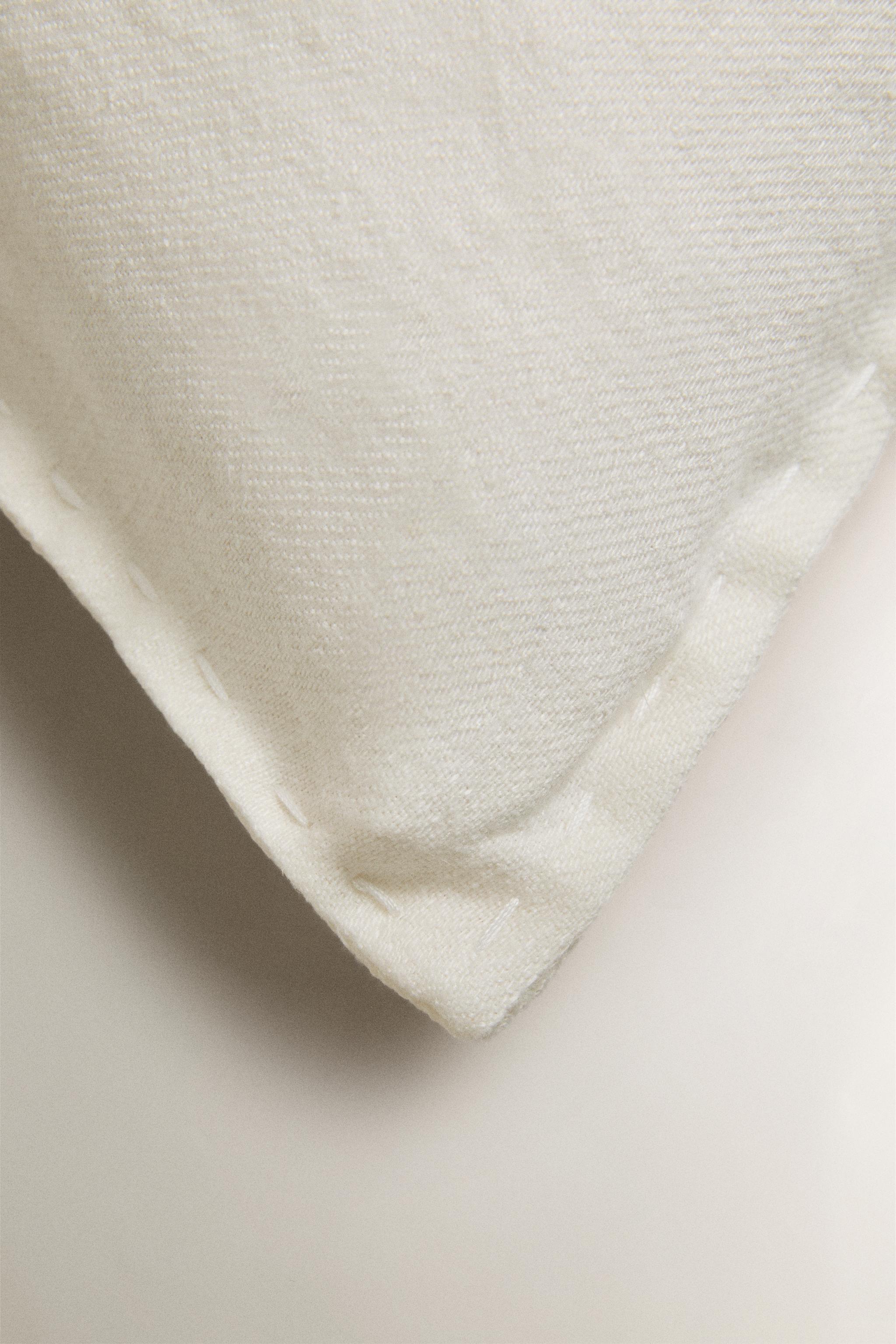 HOUSSE DE COUSSIN UNIE
