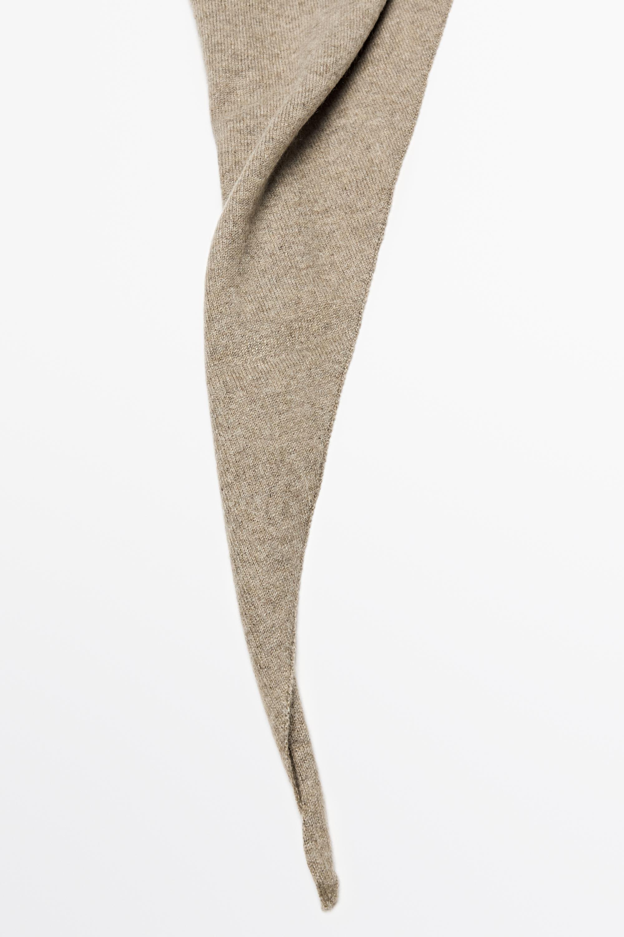Bandana en maille 100 % cachemire