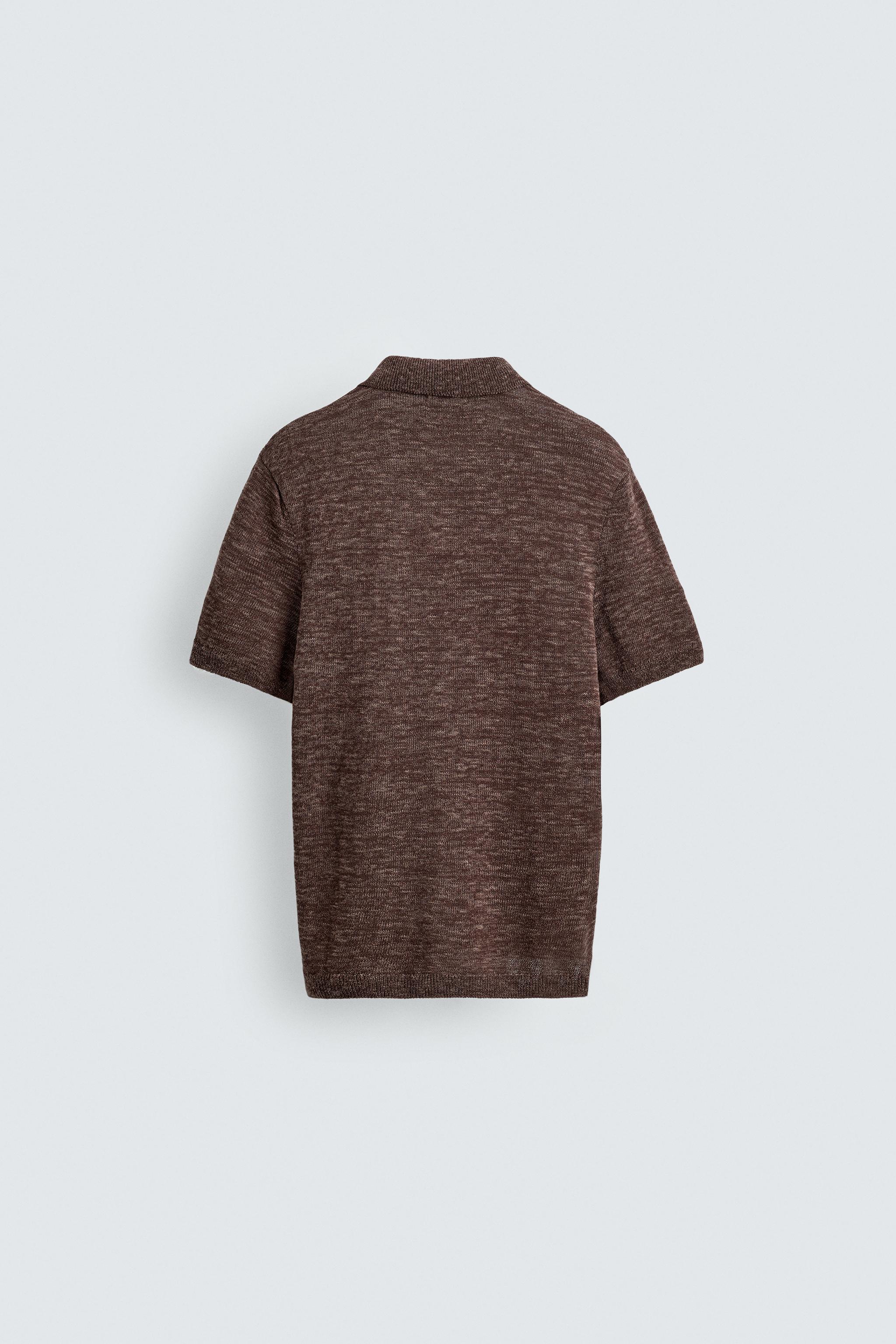 POLO EN MAILLE STRUCTURÉE