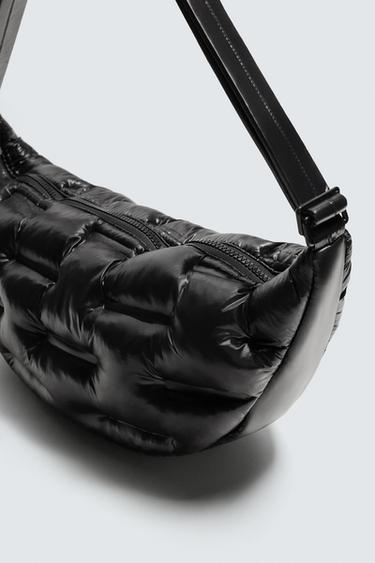 QUILTED SHOULDER BAG - Black by Zara - Image 5