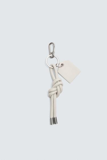 LLAVERO NUDO - Blanco Hueso de Zara